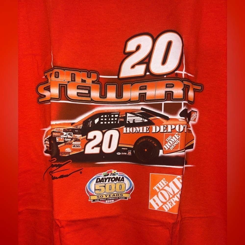 NWOT NASCAR Tony Stewart #20 size L - Picture 3 of 5